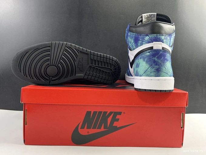 Retro CD0461- 3613 RelaxedFit Tie Dye Jordan1 1027
